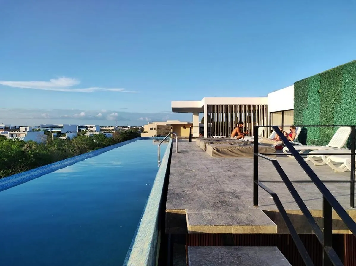 Modern Studio With Grate Sunset View Pool&Gym Aldea Zama Tulum