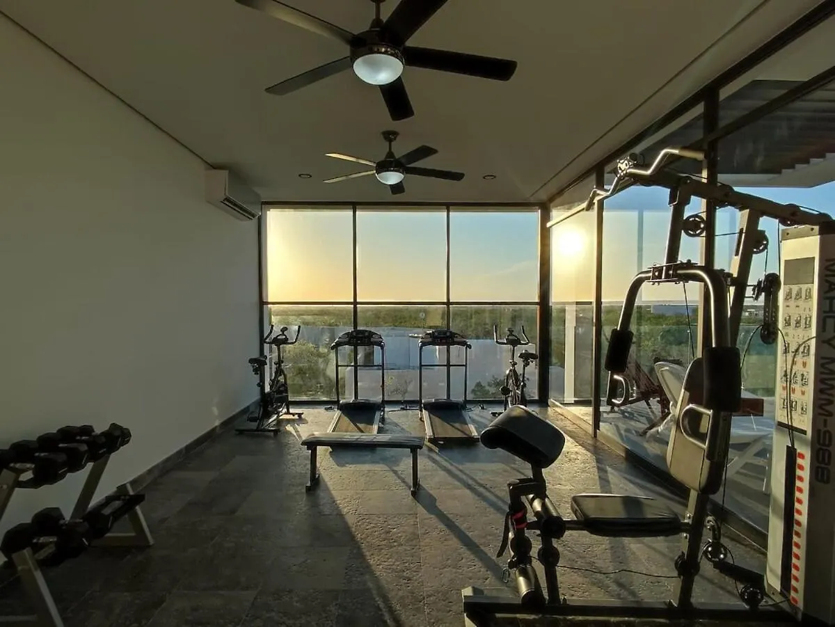 Modern Studio With Grate Sunset View Pool&Gym Aldea Zama Tulum