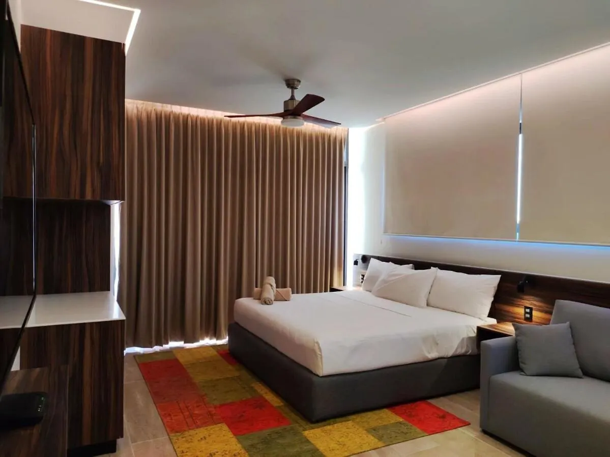 Modern Studio With Grate Sunset View Pool&Gym Aldea Zama Tulum 0*,  Mexico